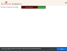 Tablet Screenshot of lafuenteinn.com